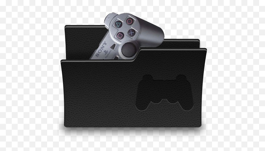 Folder Game Icon - Ps3 Controller Silver Png,Game Png