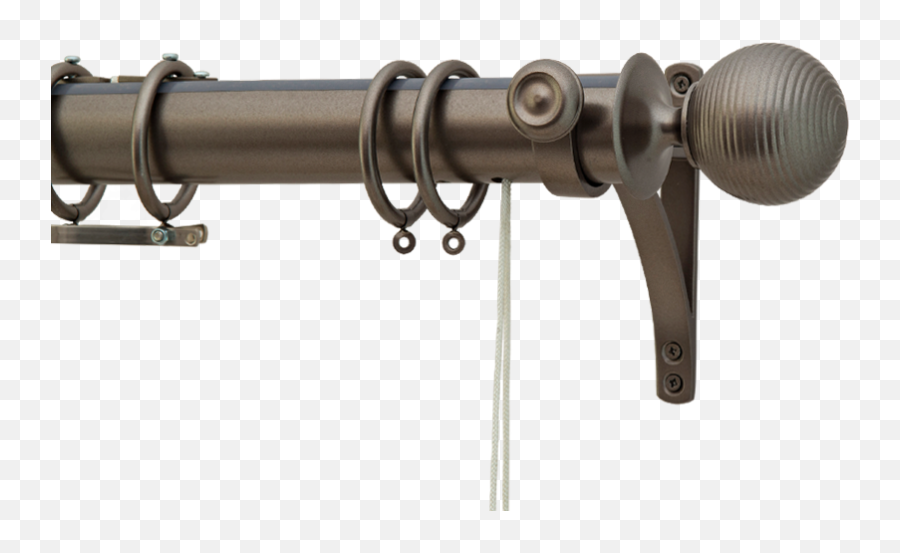 Brass Inverted Railway Curtain Pole - Window Png,Metal Pole Png