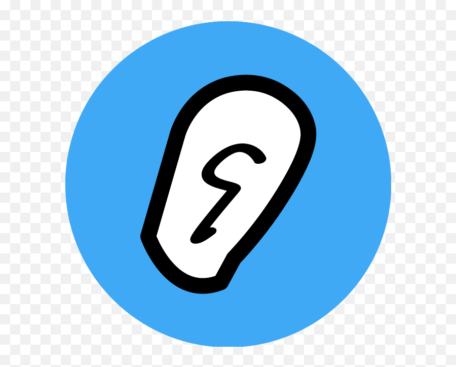 Flat Icon Ear - Circle Png,Ear Icon Png