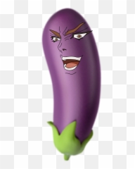 Diobrando Eggplant Emoji Sticker - png