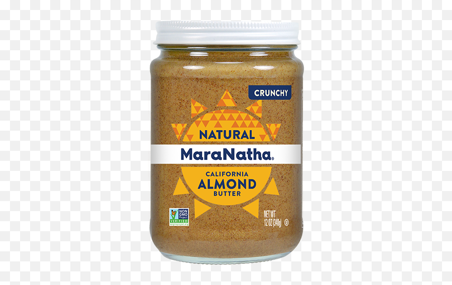 No Stir Almond Butter Crunchy Maranatha Nut Butters - Maranatha Crunchy Peanut Butter Png,Almond Transparent