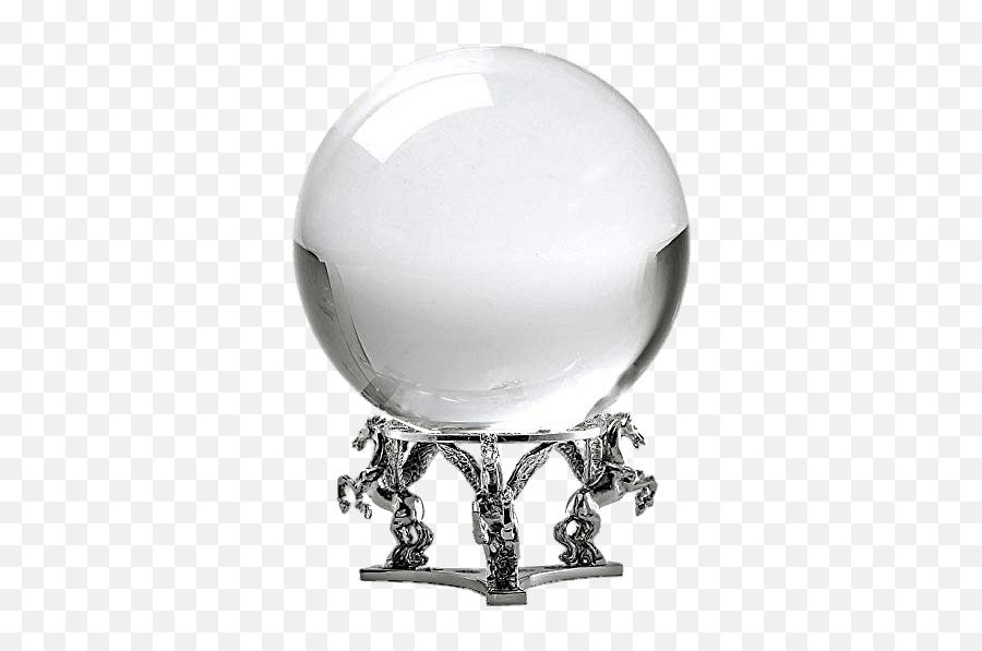 Crystal Ball For Fortune Teller - Silver Crystal Ball Png,Crystal Ball Png