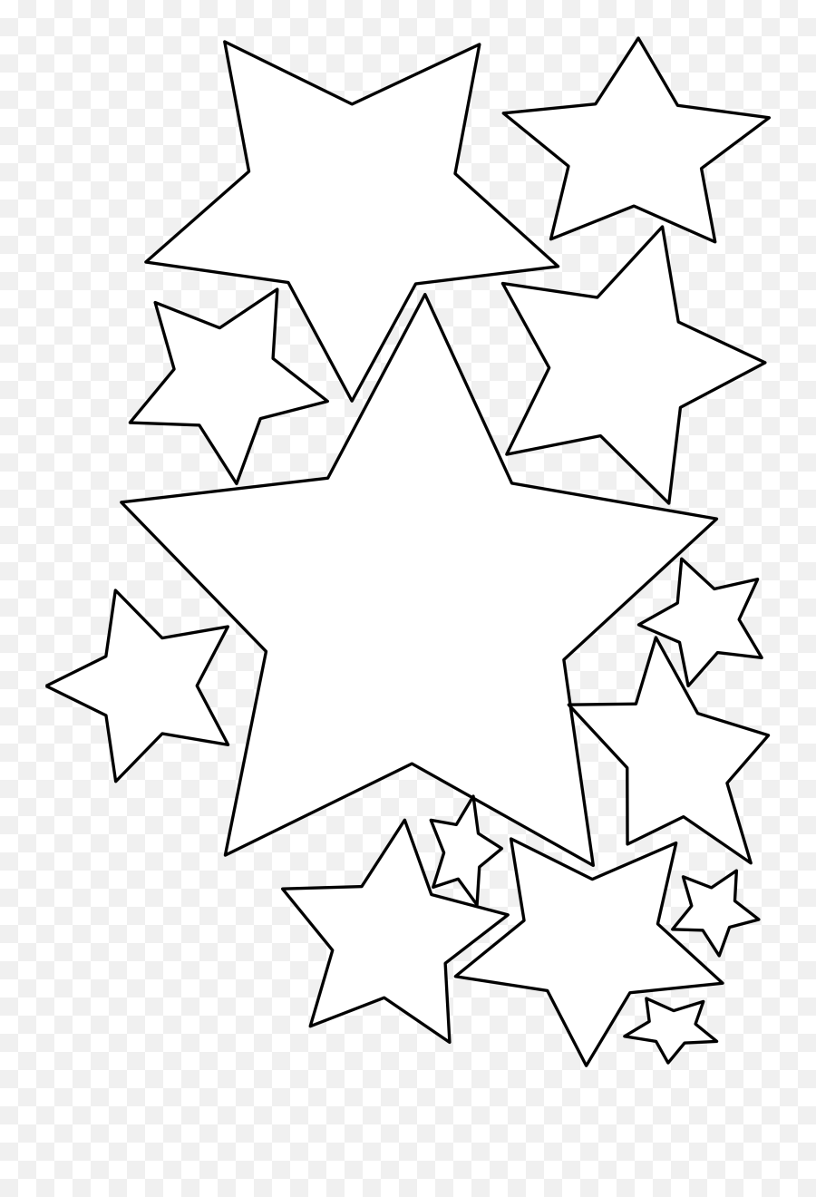 Library Of Black Shooting Star Graphic Freeuse Png - White On Black Clipart,Line Of Stars Png