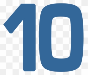 10 Number Png Transparent Image - Clipart Background