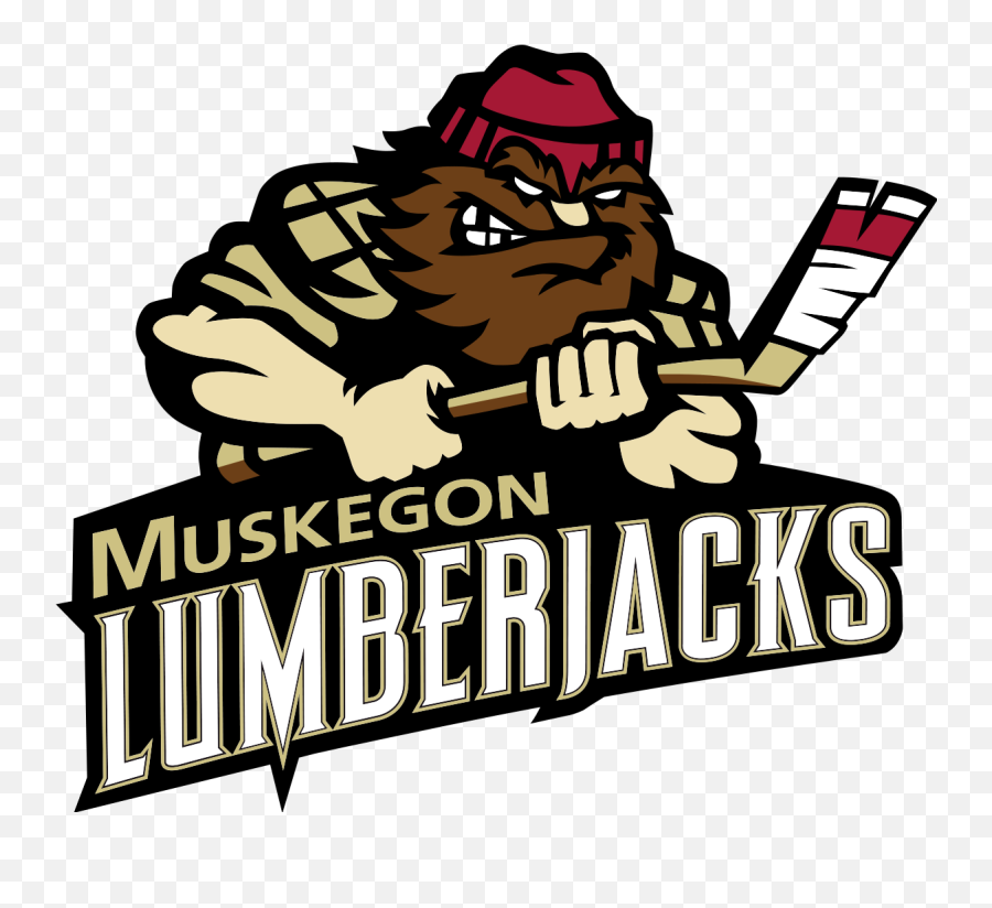 Muskegon Lumberjacks - Muskegon Lumberjacks Logo Png,Lumberjack Png