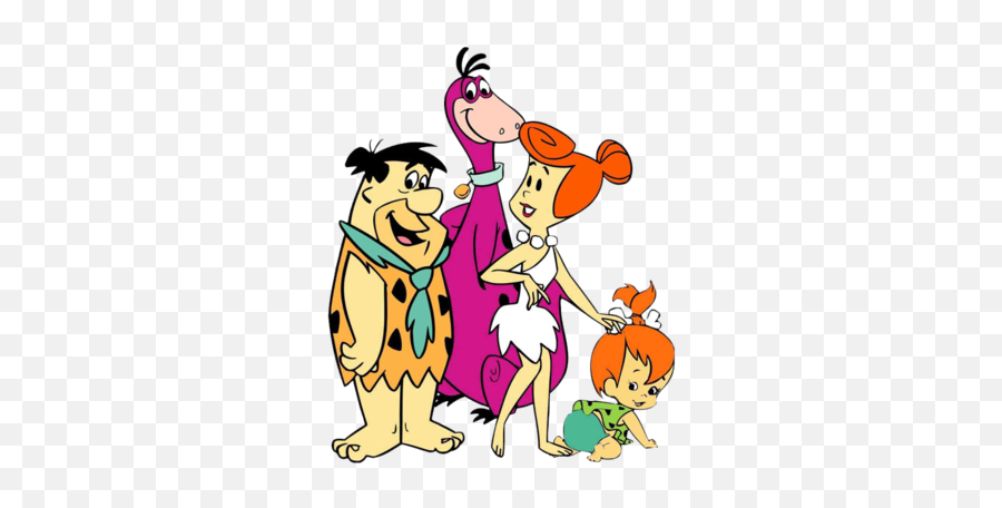 The Flintstone Family - Fred Flintstone Family Png,Flintstones Png
