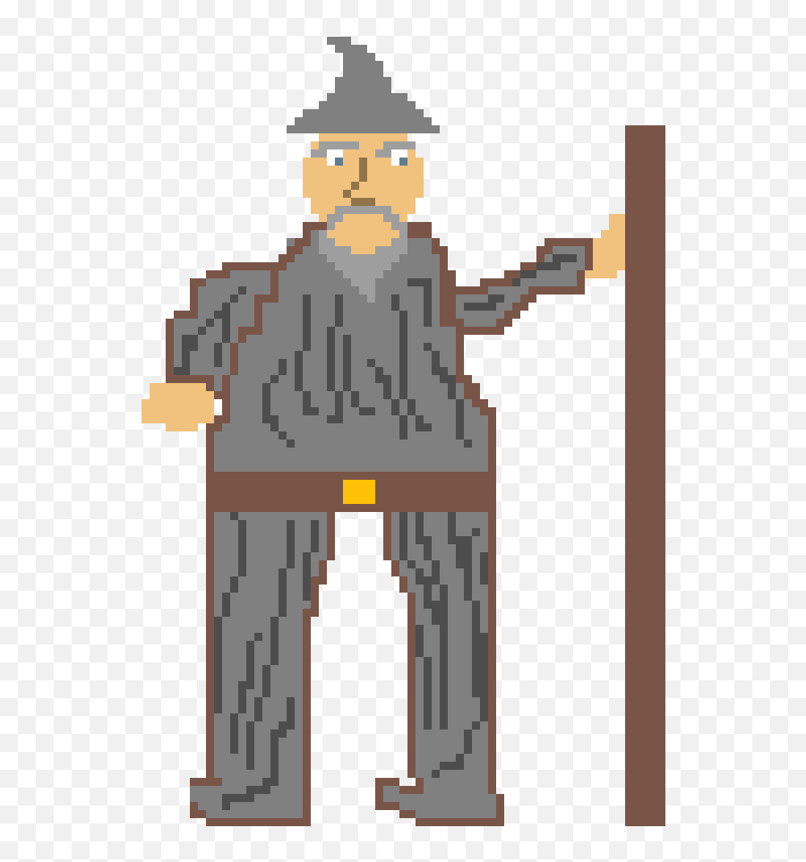 Pixilart - Gandalf The Grey By Qwertysri987 Fictional Character Png,Gandalf Png