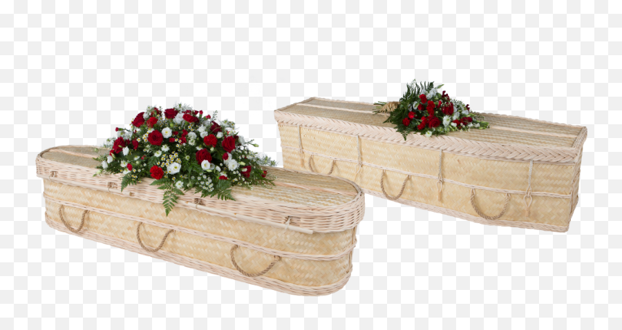 Download Hd Flowers - Bamboo Coffin,Coffin Png