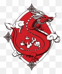 New Year Chinese Style Cartoon Hand Drawn Dragon - Automotive Decal png