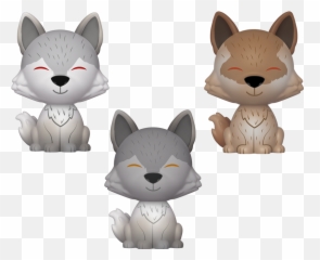 Dorbz Game Of Thrones - DIREWOLVES 3PACK BUNDLE Nymeria Funko Pop png