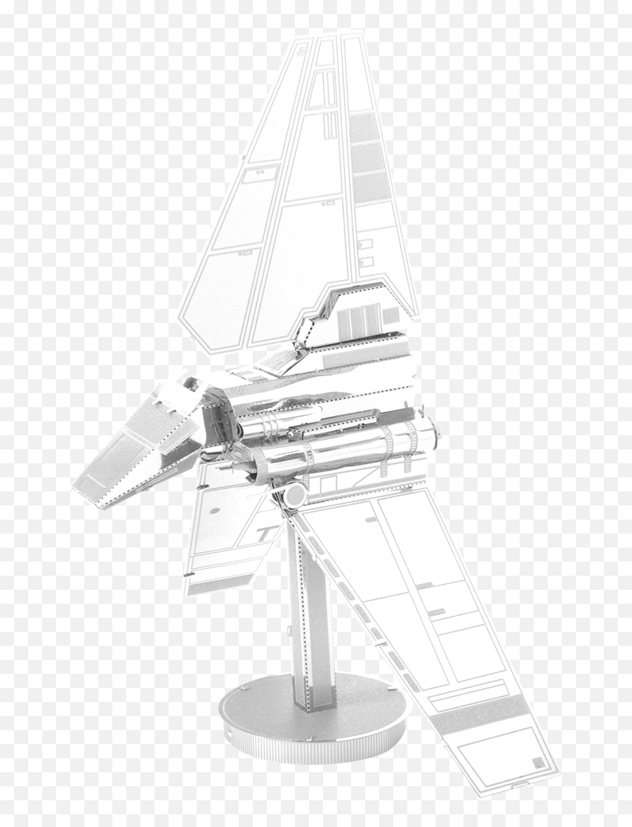 Star Wars - Imperial Shuttle Star Wars 3d Metal Model Imperial Shuttle Png,Imperial Star Wars Logo