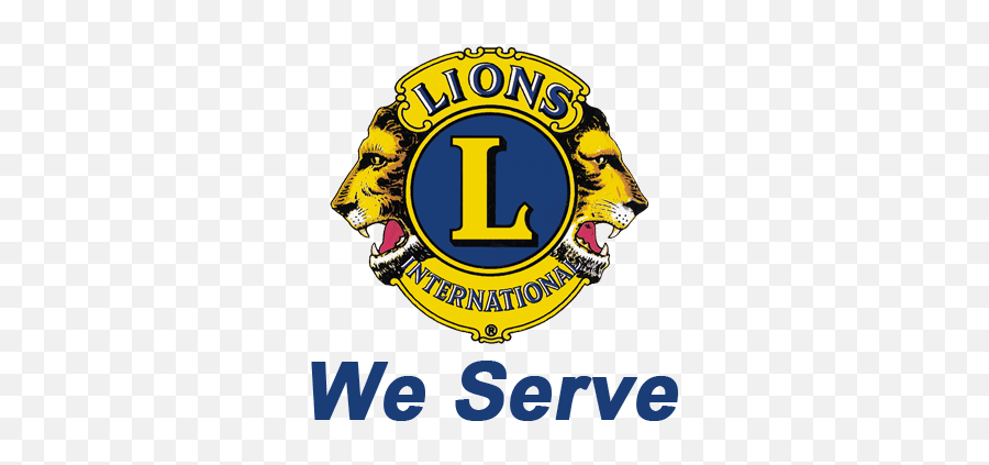 Lions Club Logos - Lions Club Logo We Serve Png,Lions International Logo