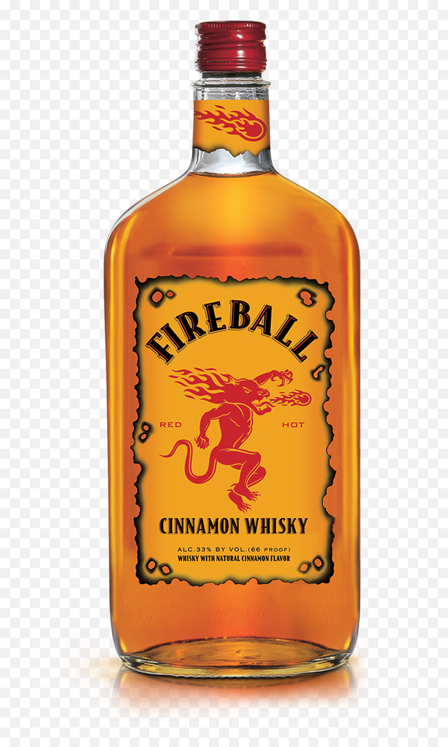 Fireball Cinnamon Whisky - Fireball Cinnamon Whisky Png,Fireball Transparent
