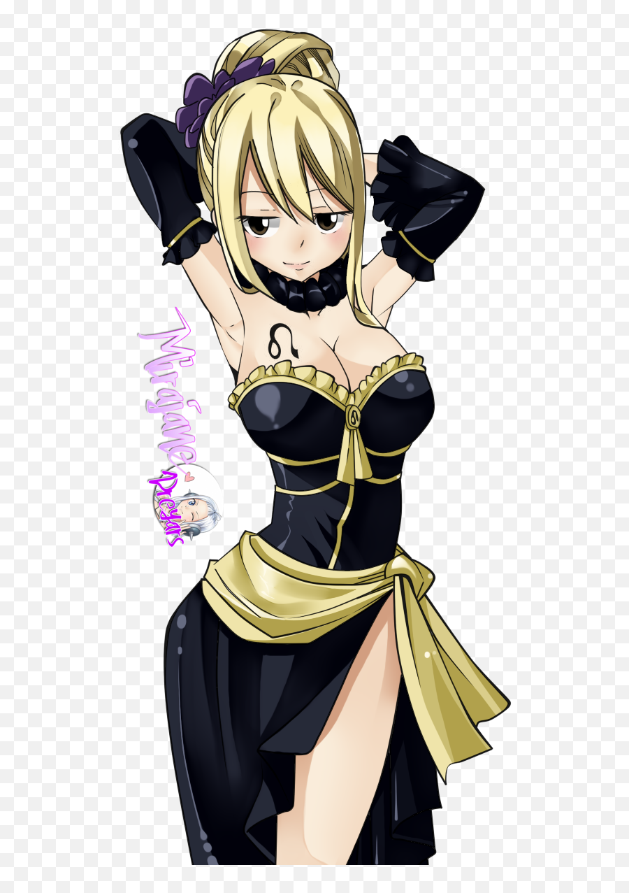 Download Fairy Tail Love - Fairy Tail Lucy Star Dress Png,Lucy Png