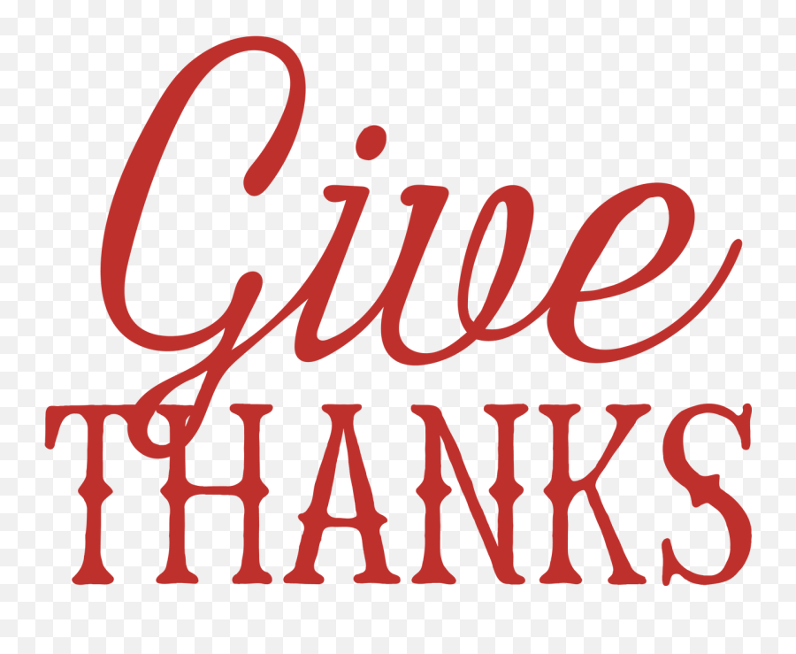 Give Thanks Svg Cut File - Clip Art Png,Give Thanks Png