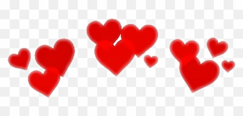 Macbook Heart Filter Png - Crown Red