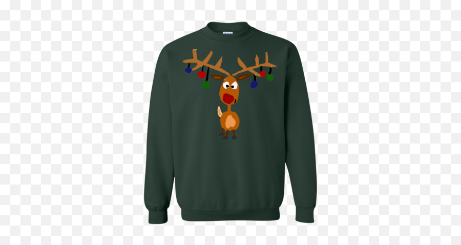 Download Ugly Christmas Sweaters Cool Funny Rudolph Red - Sweater Png,Rudolph The Red Nosed Reindeer Png
