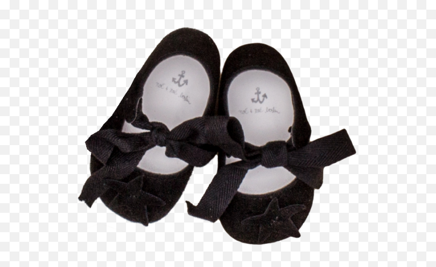 Noé U0026 Zoë Leather Baby Shoes Black - Orange Mayonnaise Bow Png,Baby Shoes Png