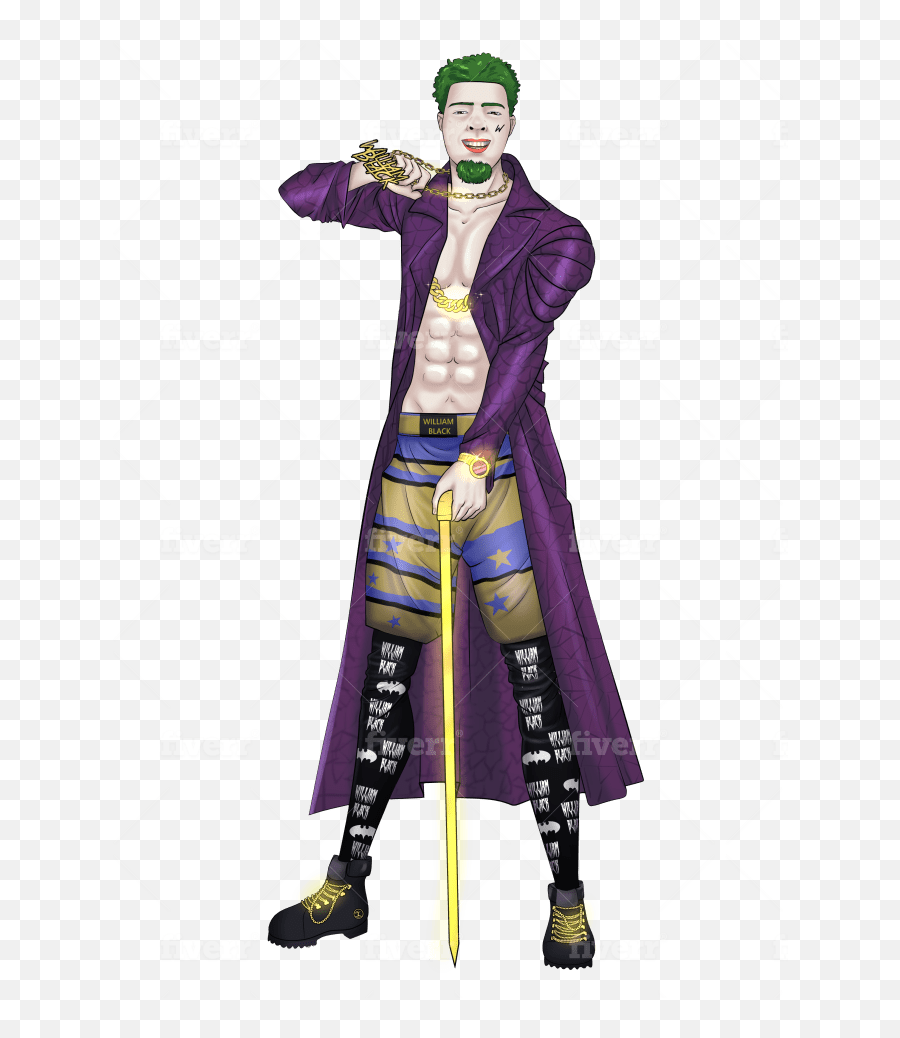 Draw Like Marvel Comics Super Hero Portrait - Joker Png,Super Villain Logos