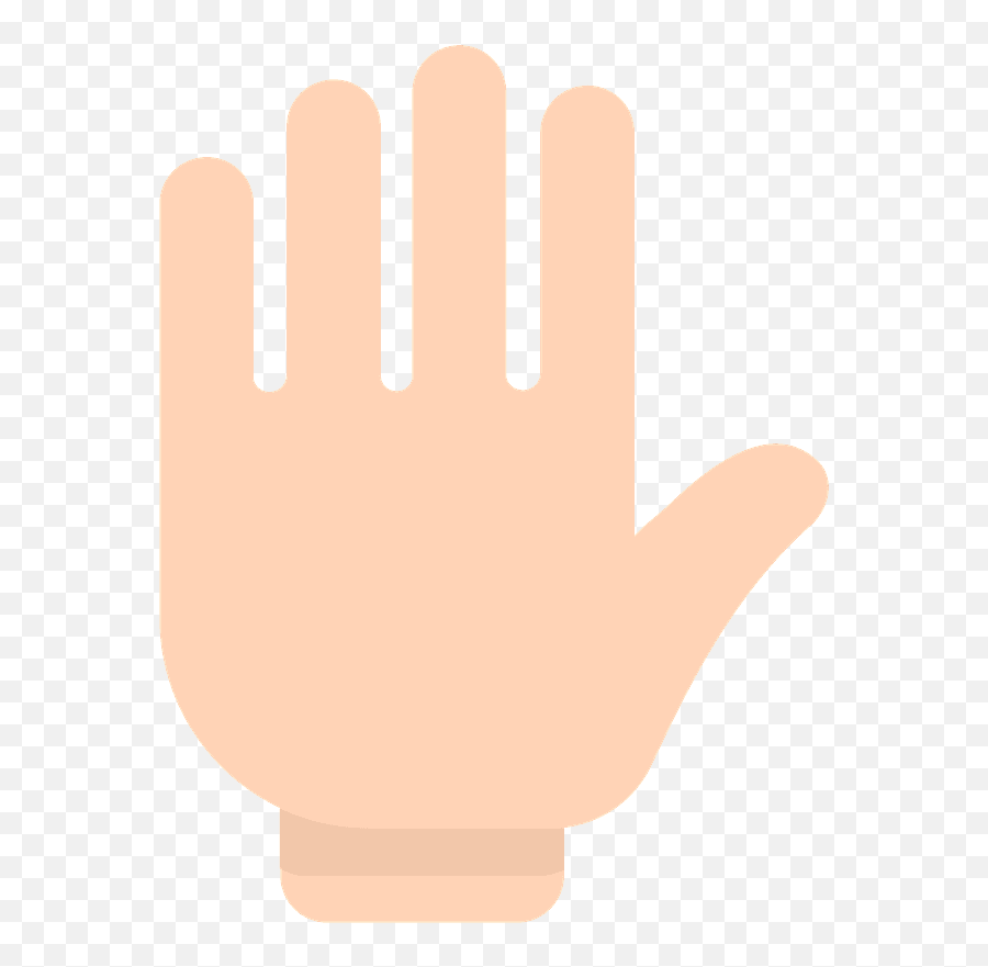 Raised Hand Emoji Clipart Free Download Transparent Png - Significado,Ok Hand Sign Transparent