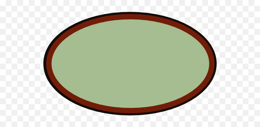Download Oval Clipart Transparent - Circle Full Size Png Oval Brown,Oval Border Png