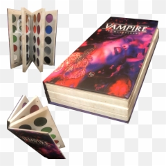 Vampire The Masquerade 5th Edition Book Makeup Palette - Fictional Character png
