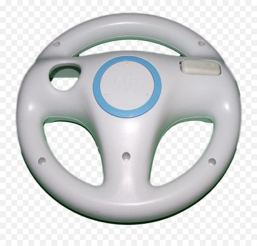 White Steering Wheel Mario Kart Racing - Solid Png,Wii Png