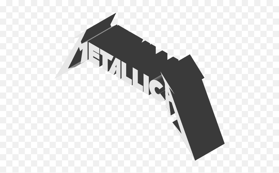 Metalica - Horizontal Png,Metallica Logo Font