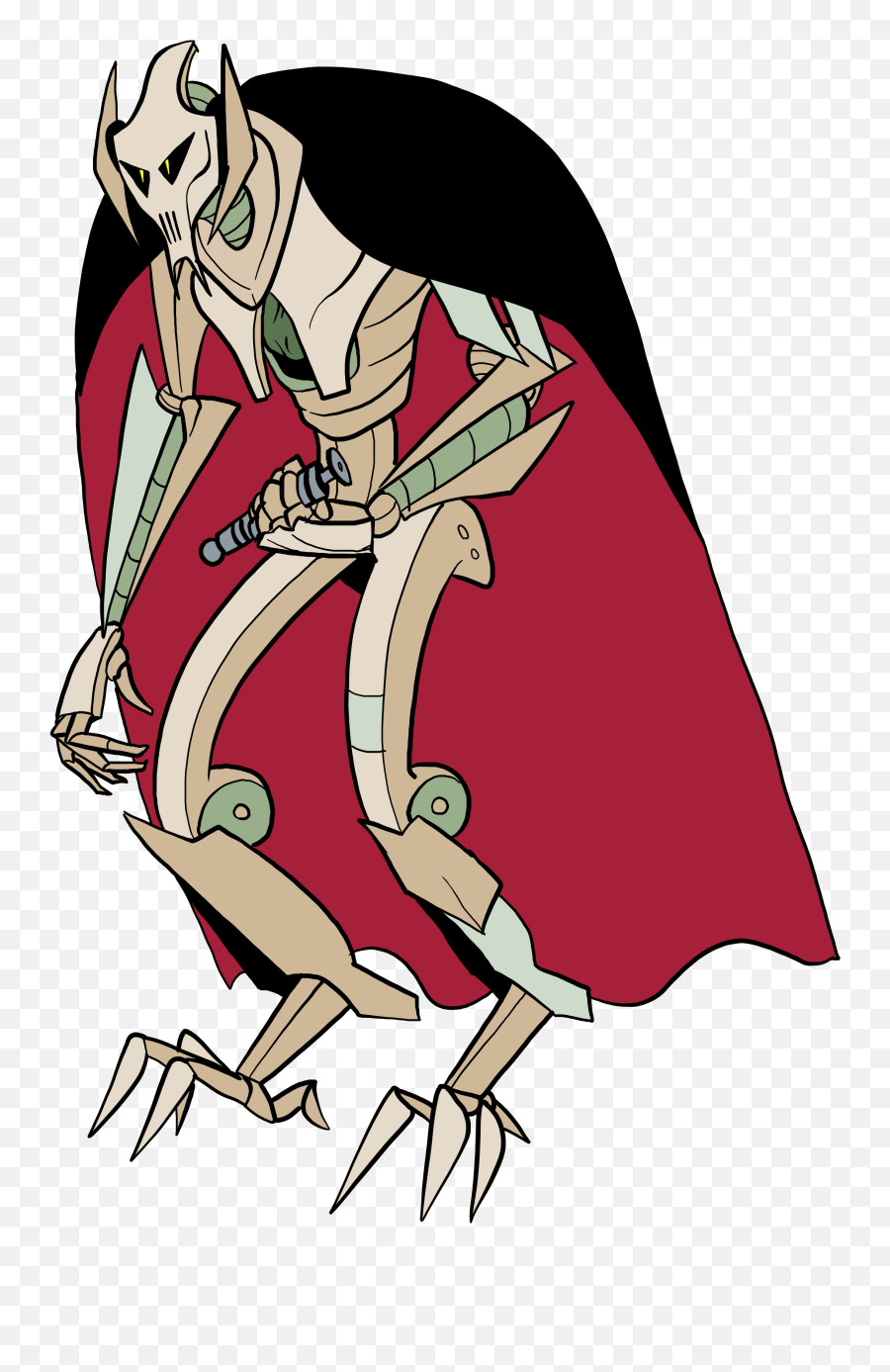 General Grievous For Clement - Album On Imgur Fictional Character Png,General Grievous Png