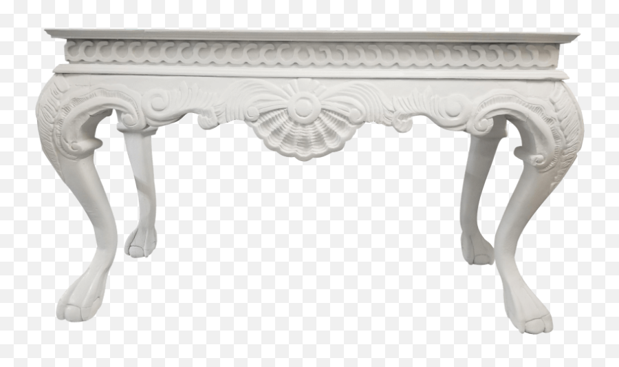 Tables Buffets U0026 Bars Uniquely Chic Vintage - Victorian Coffee Table White Png,White Table Png