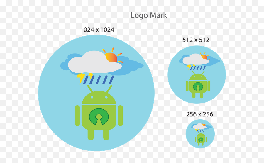 Open Weather Android App Circular Logo Accepted And Merged - Language Png,Weather App Icon