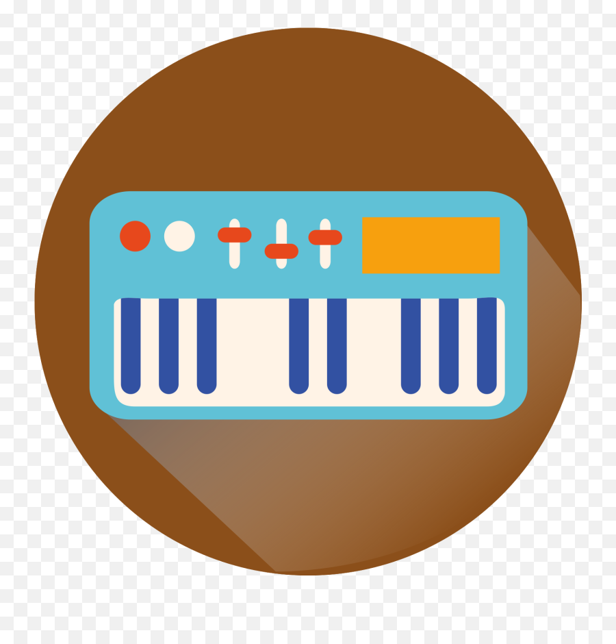 Free Music Icon Piano 1192242 Png With Transparent Background - Horizontal,Piano Keys Icon