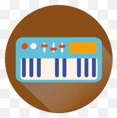 Free Music Icon Piano 1192242 Png With Transparent Background - Horizontal