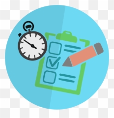 Exam Choice Round Icon Free Image Download - Clipart Png