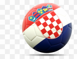 Download Football Icon Illustration Of Flag Croatia - png