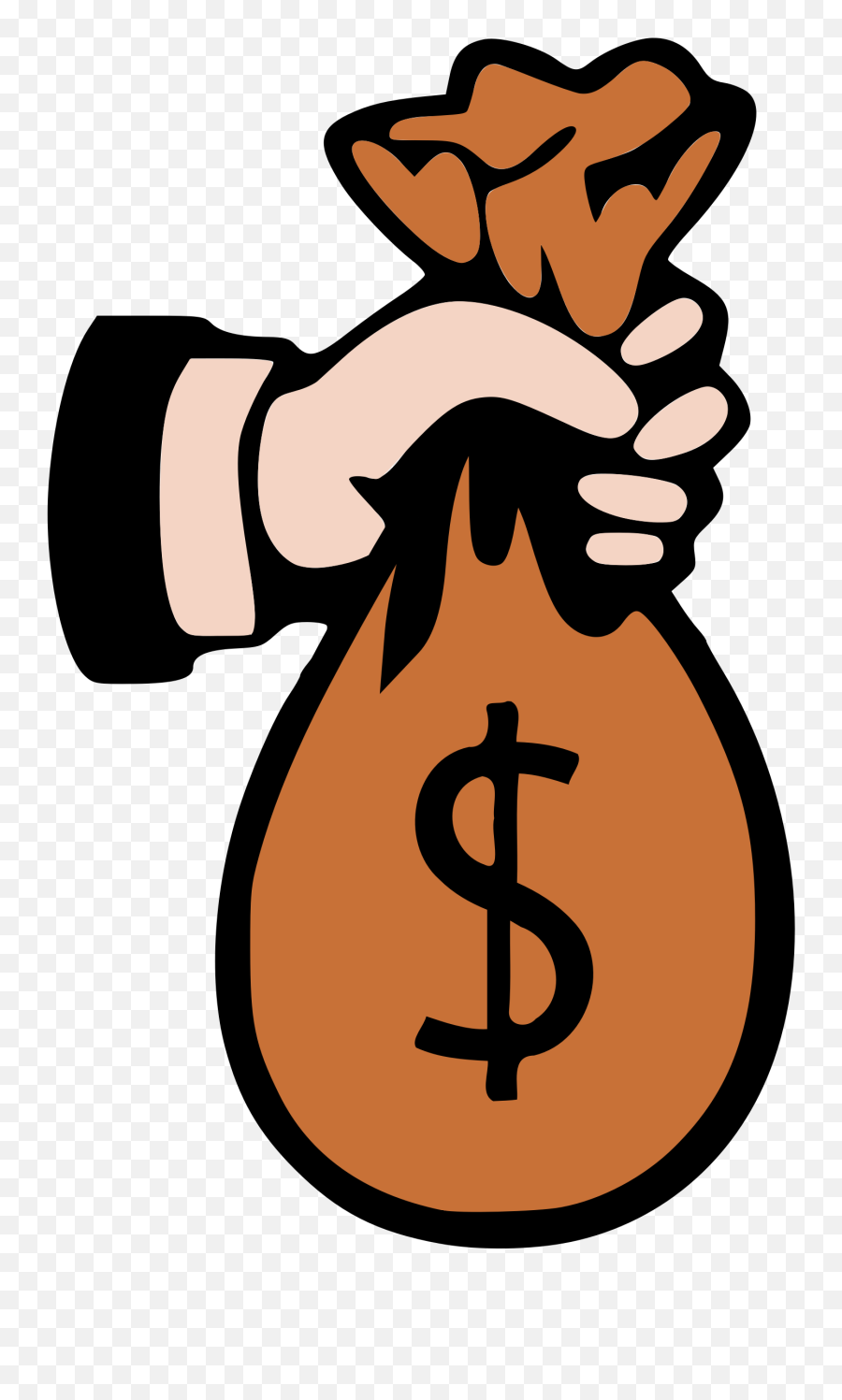 Cash Clip Art - Clipart Money Bag Png,Money Clip Art Png