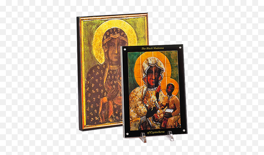 The Black Madonna Set Ag Collectible Coin - Picture Frame Png,Czestochowa Icon