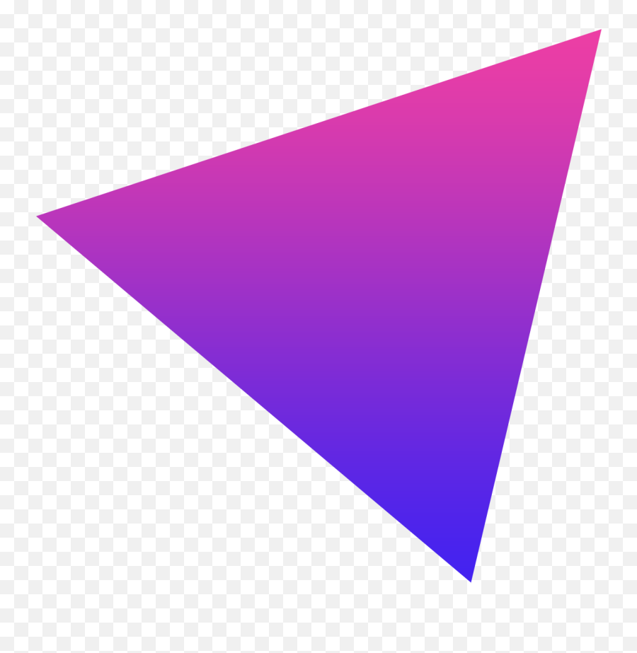 Triangle Png - Purple Triangle Logo Png,Blue Triangle Png