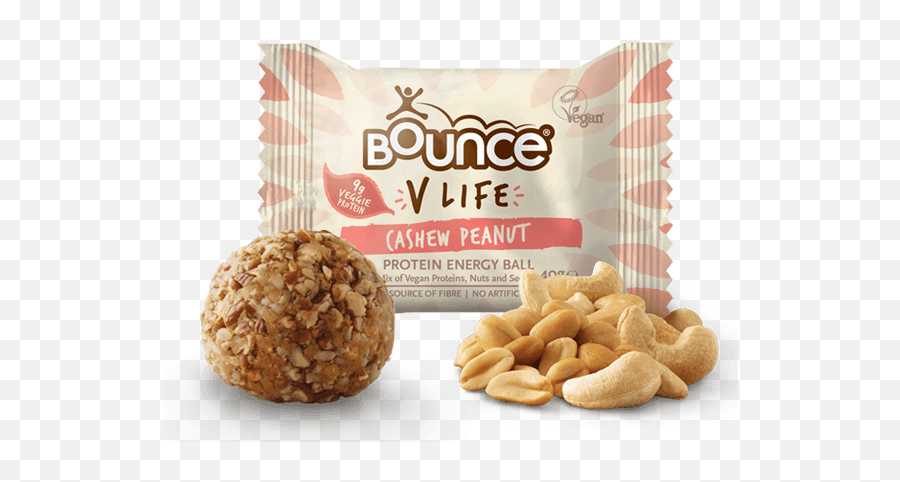 Bounce - Energy Ball Cashew Peanut 141 Oz Pack Of 12 Walmartcom Energy Snacks Png,Energy Ball Png
