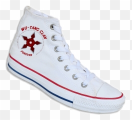 Wu - Tang Clan Inspired Converse All Stars High Top Converse Png,Wu Tang Png