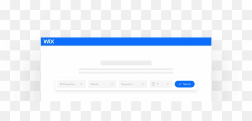Wix Bookings For Vacation Rental Websites - Lodgify Horizontal png