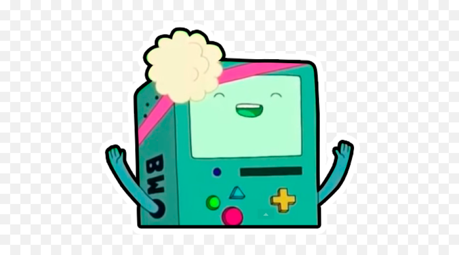 Sticker Maker - Bmo Adventure Time Bmo Adventure Time Flower Png,Bmo Icon