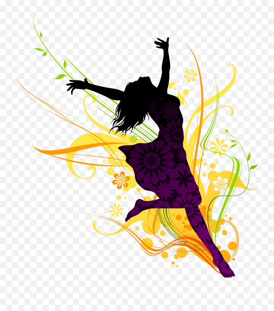 Dance Girl Png Clipart - Art Female Empowerment Women Empowerment,Dance Clipart Png