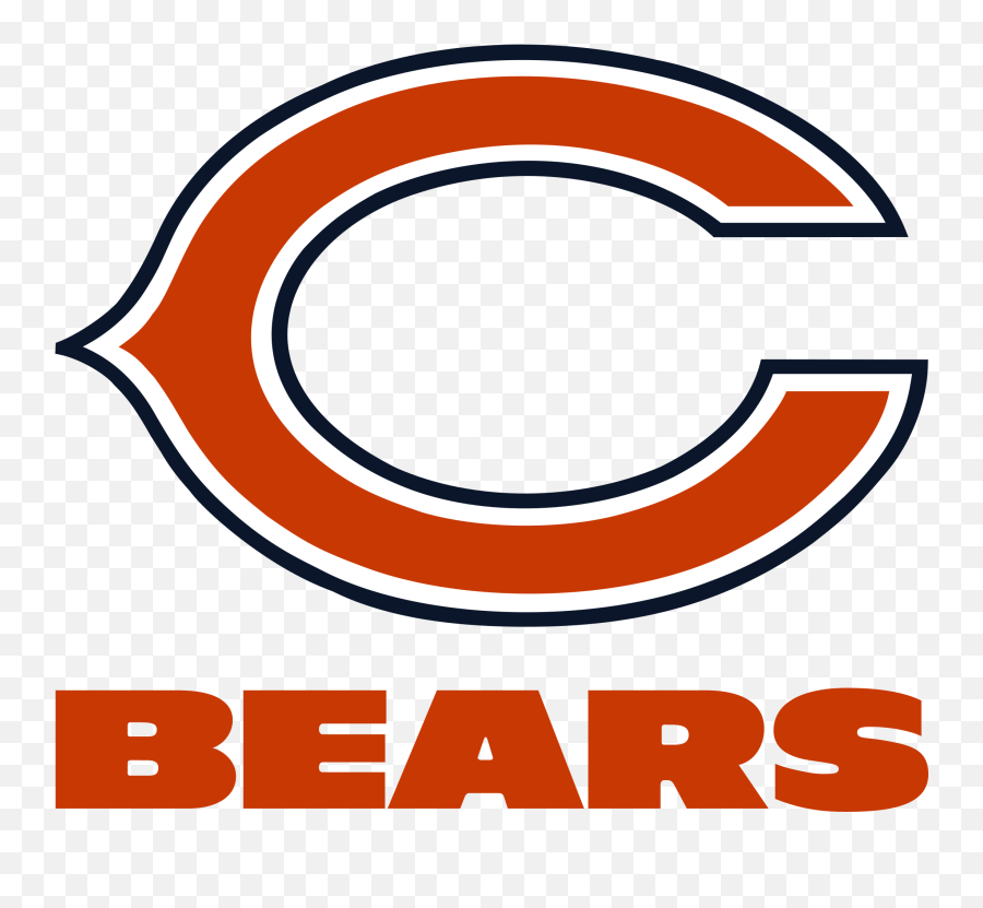 Chicago Bears Of Nfl Clipart Png - Chicago Bears Logo Svg,Nfl Png