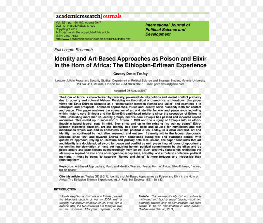 Pdf Identity And Art - Based Approaches As Poison And Elixir Micro And Small Enterprises In Ethiopia Pdf Png,Poison Icon Album