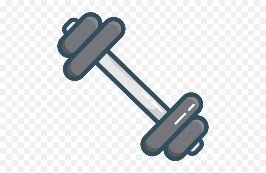 Dumpbell Gym Fitness Free Icon - Iconiconscom Png,Fitness Icon Font