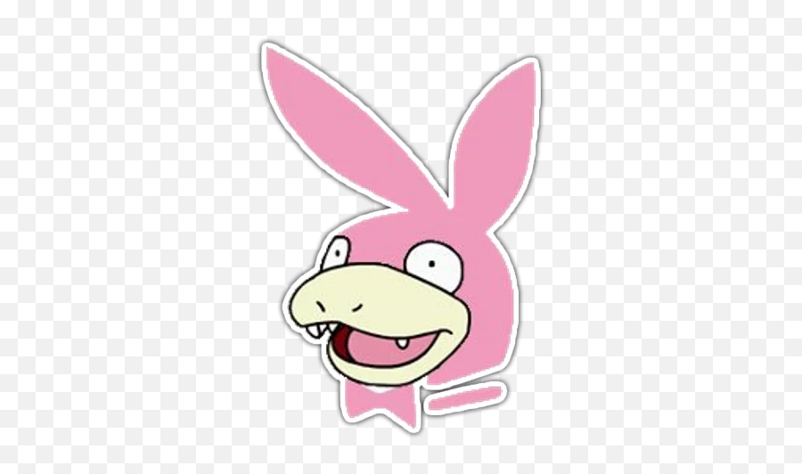 Telegram Sticker From Slowpoke Pack Png Pokemon Pink Face Icon