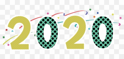 Polka Dot For Happy 2020 Ball Drop - Dots New Year png