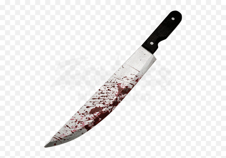 Download Hd Bloody Carving Knife Prop - Bloody Knife Png,Machete Png