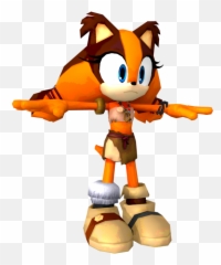 Mobile - Sonic Runners Sticks The Badger The Models Resource Sticks The Badger Sonic Runners Model Png,Badger Png